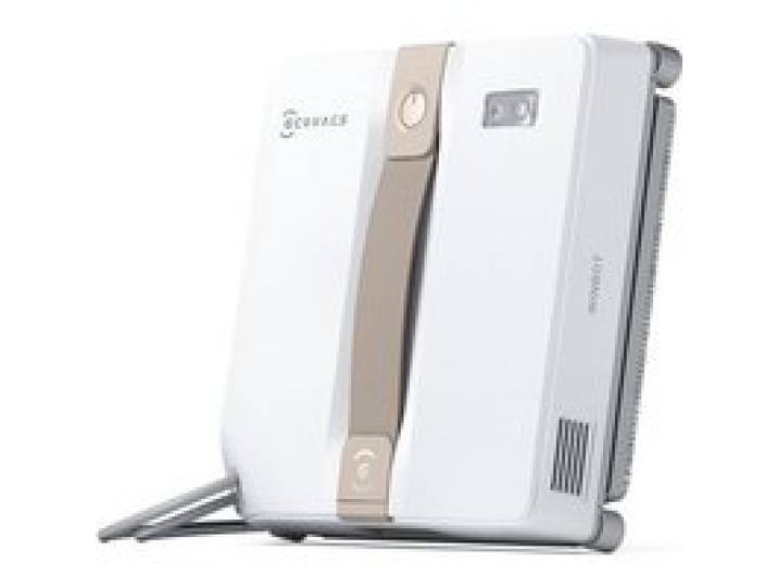 ECOVACS WINBOT Mini - Robot de Nettoyage de vitres Design Compact Protection 9 étapes Trajet intelligent Beige