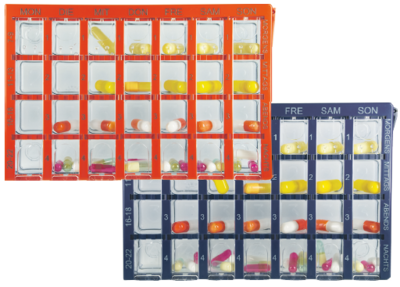 HORMOSAN Pharma GmbH DOSETT S Arzneikassette rot 1 St 08484664
