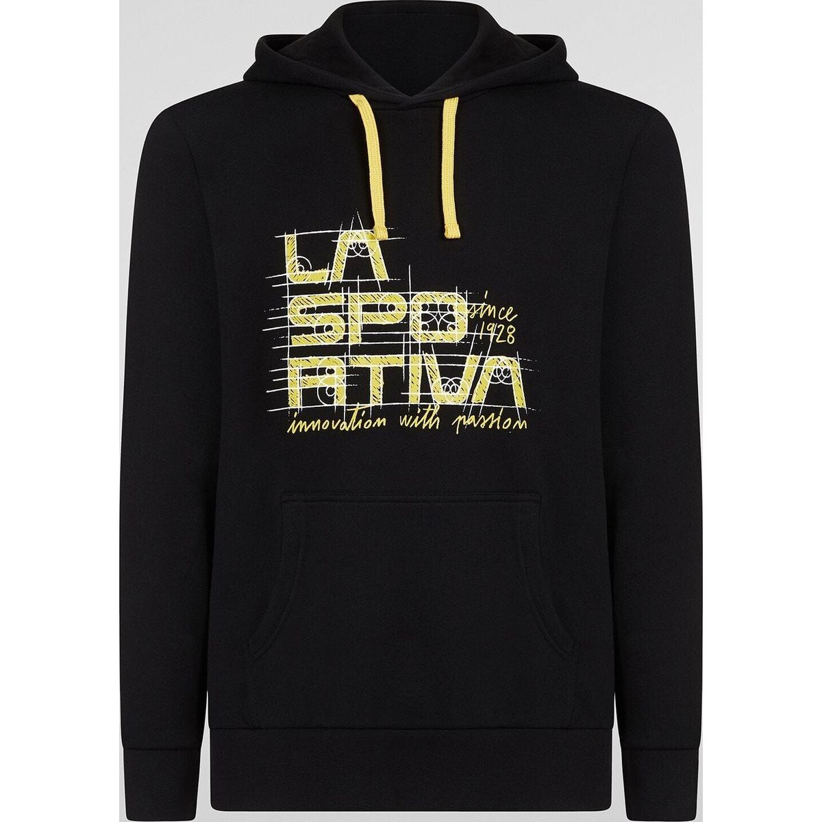 La Sportiva Project Hoody Men black/yellow (K00Y00) S ZACW014K00Y00S
