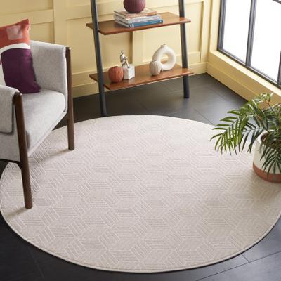 SAFAVIEH Plain and Solid Raili Geometric Rug