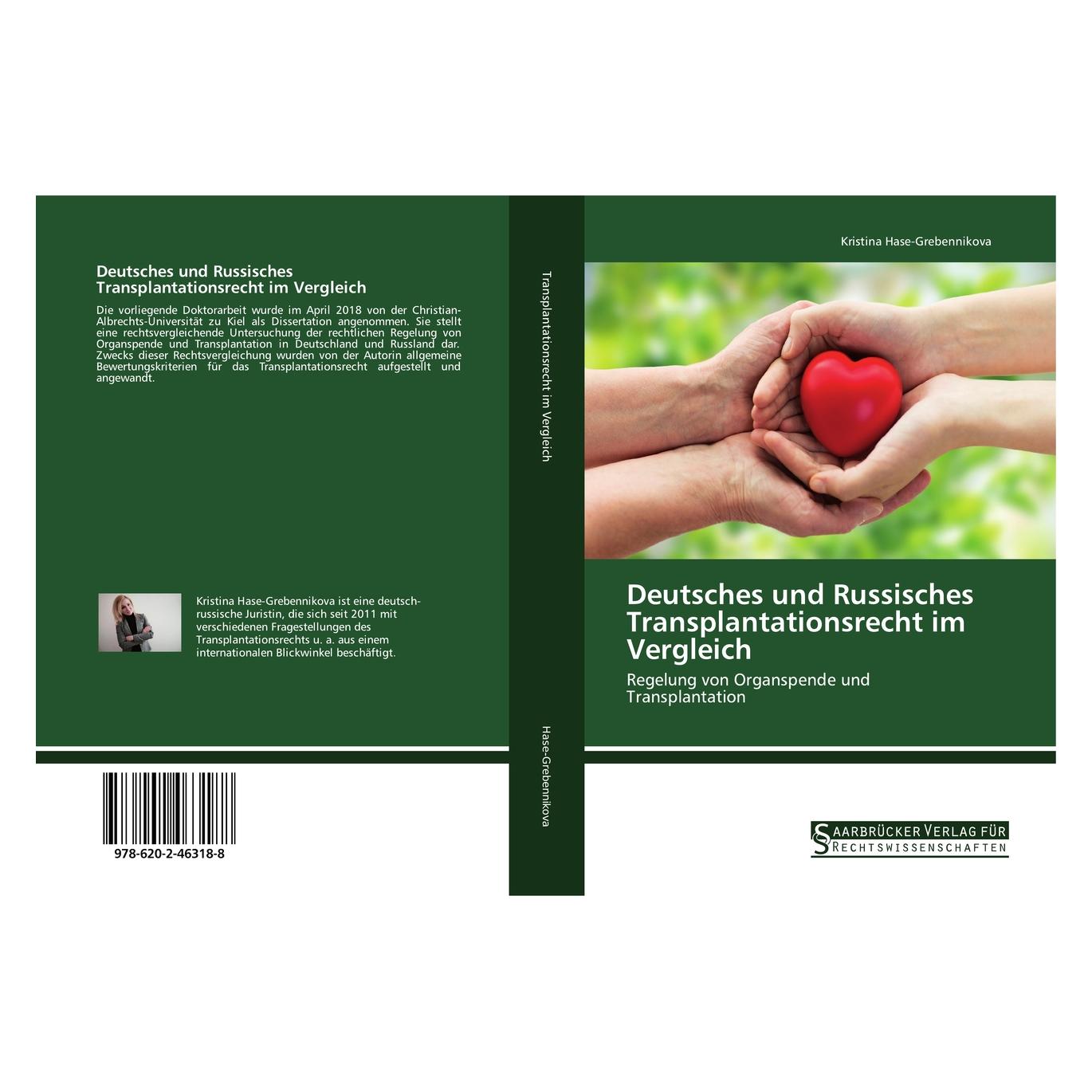 SVR Deutsches und Russisches Transplantationsrecht im Vergleich (Deutsch, Softcover, Kristina Hase-Grebennikova) (56038066)