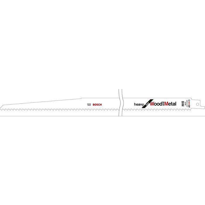 Bosch Säbelsägeblatt S 1411 DF 2608654763 300mm Schweres für Holz und Metall VPE 5