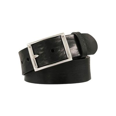Ledergürtel JOOP JEANS, Herren, Gr. 110, schwarz, Rindsleder, Gürtel Ledergürtel