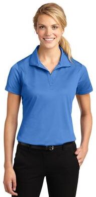 Sport-Tek LST650 Women's Micropique Sport-Wick Polo Shirt in Blue Lake size 4XL   Polyester