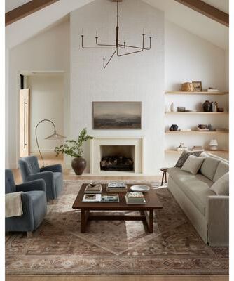 Alexander Home Lynda Persian Medallion Area Rug