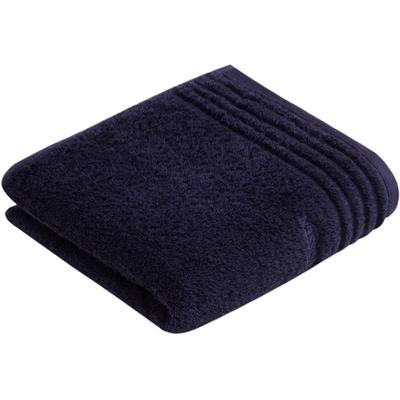 Handtuch VOSSEN "Vienna Style Supersoft", deep water, B:60cm L:110cm, Webfrottier, Baumwolle, Handtücher, Supersoft Baumwolle