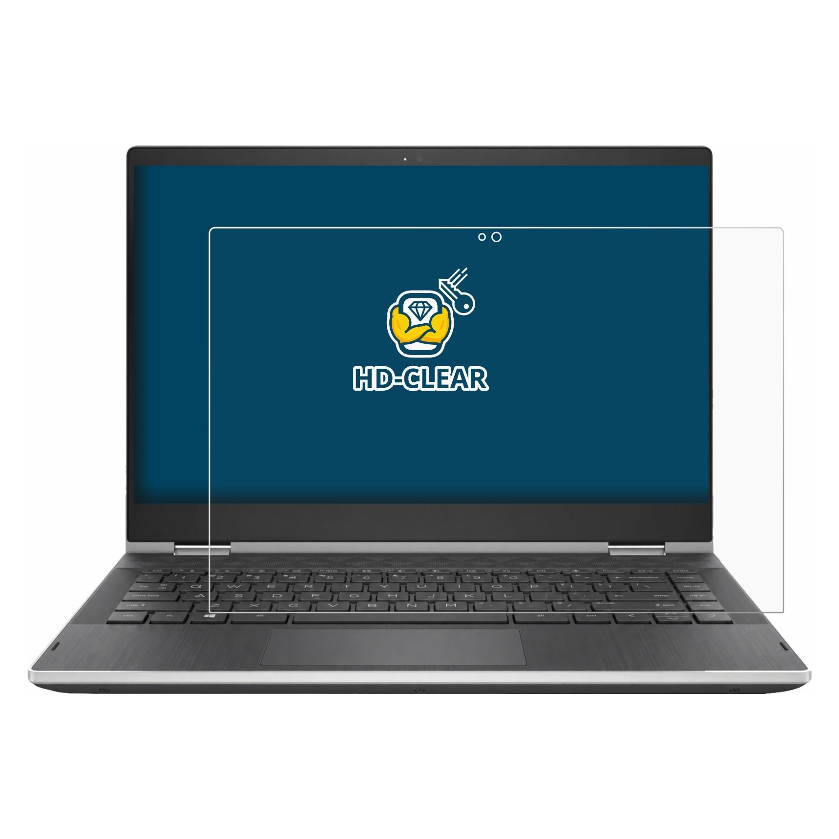 Brotect Schutzfolie für HP Pavilion x360 14-cd0020nf Displayschutz Displayschutzfolie Folie Klar (14") (1864497)