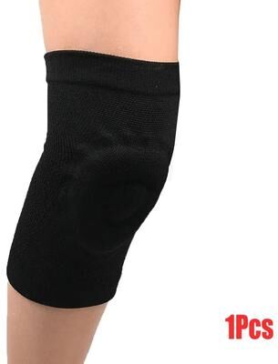 Uplift Picks Thin Silicone Knee Pad For Fitness Dance And Skating black (1 Pc) s