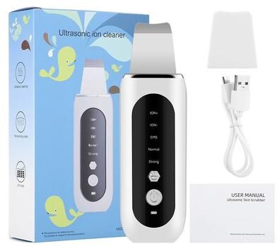 Useful Little Things Ultrasonic Skin Scrubber And Pore Deep Cleansing Facial Shovel type C