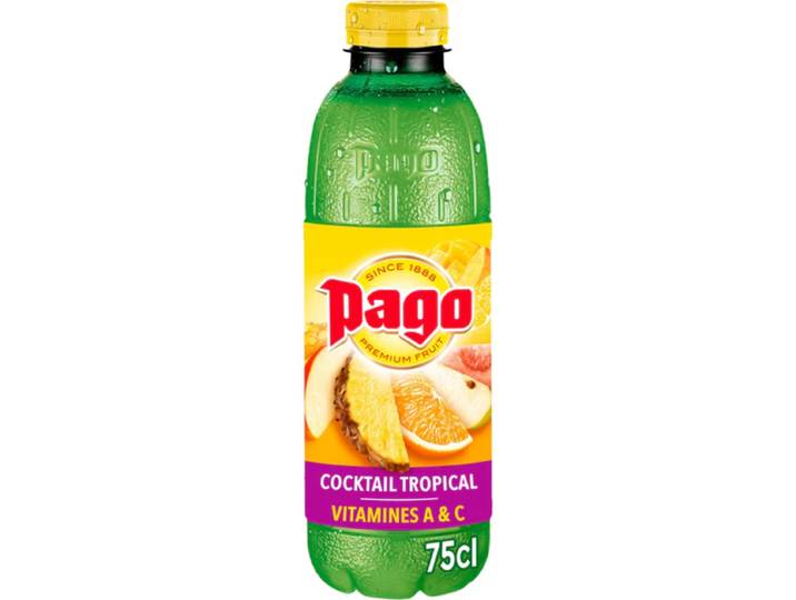[DLUO proche] PAGO Jus multivitaminé saveur Cocktail Tropical - 75 cl