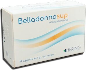 Hering Belladonnasup 10supp 1g