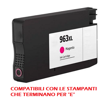 Cartuccia 963XL M Compatibile per HP Officejet Pro 9010 Magenta 3JA28AE ML25.8