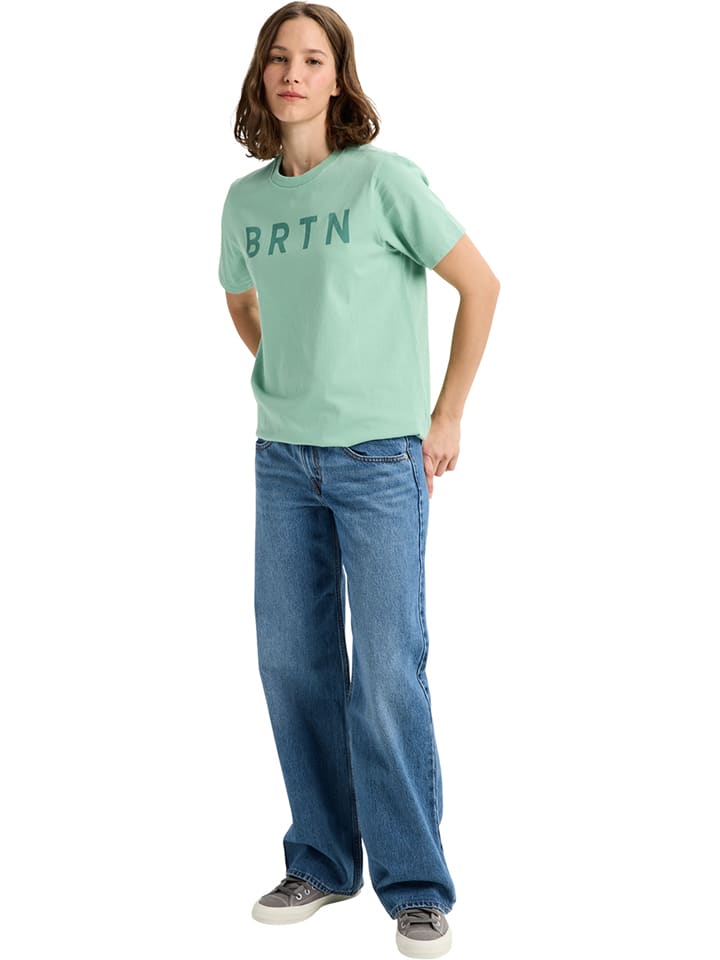Burton Shirt "BRTN" in Grün - XXS