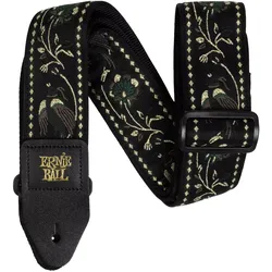Ernie Ball EB5372 Black Pleasant Pheasant - Gitarrengurt