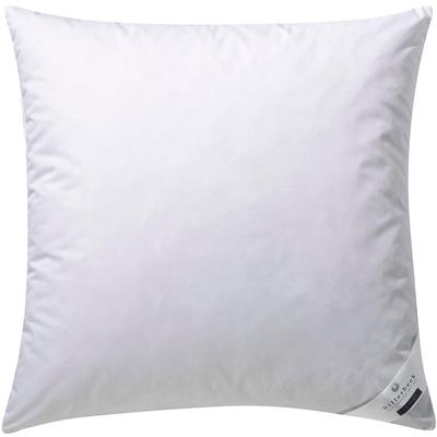 Federkissen BILLERBECK "Erina 15, Kissen ist Allergiker freundlich (Hausstauballergiker)", weiß, B:80cm L:80cm, Bezug: 100% Baumwolle. Füllung: 85% Federn, 15% Daunen, Kopfkissen, Das stützende Daunenkissen