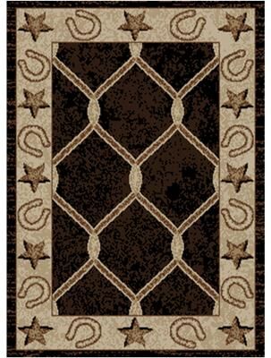 Mayberry Rug American Destination Midnight Trail Black Lodge Area Rug