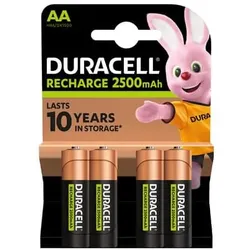Duracell HR6 Akku Mignon Recharge ULTRA 2500 mAh 4-er Blister