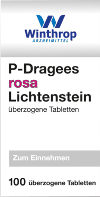 Zentiva Pharma GmbH P DRAGEES rosa 100 St 03935599