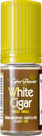 Cyber Flavour White Cigar Aroma Concentrato 10ml Tabacco Sigaro Vaniglia