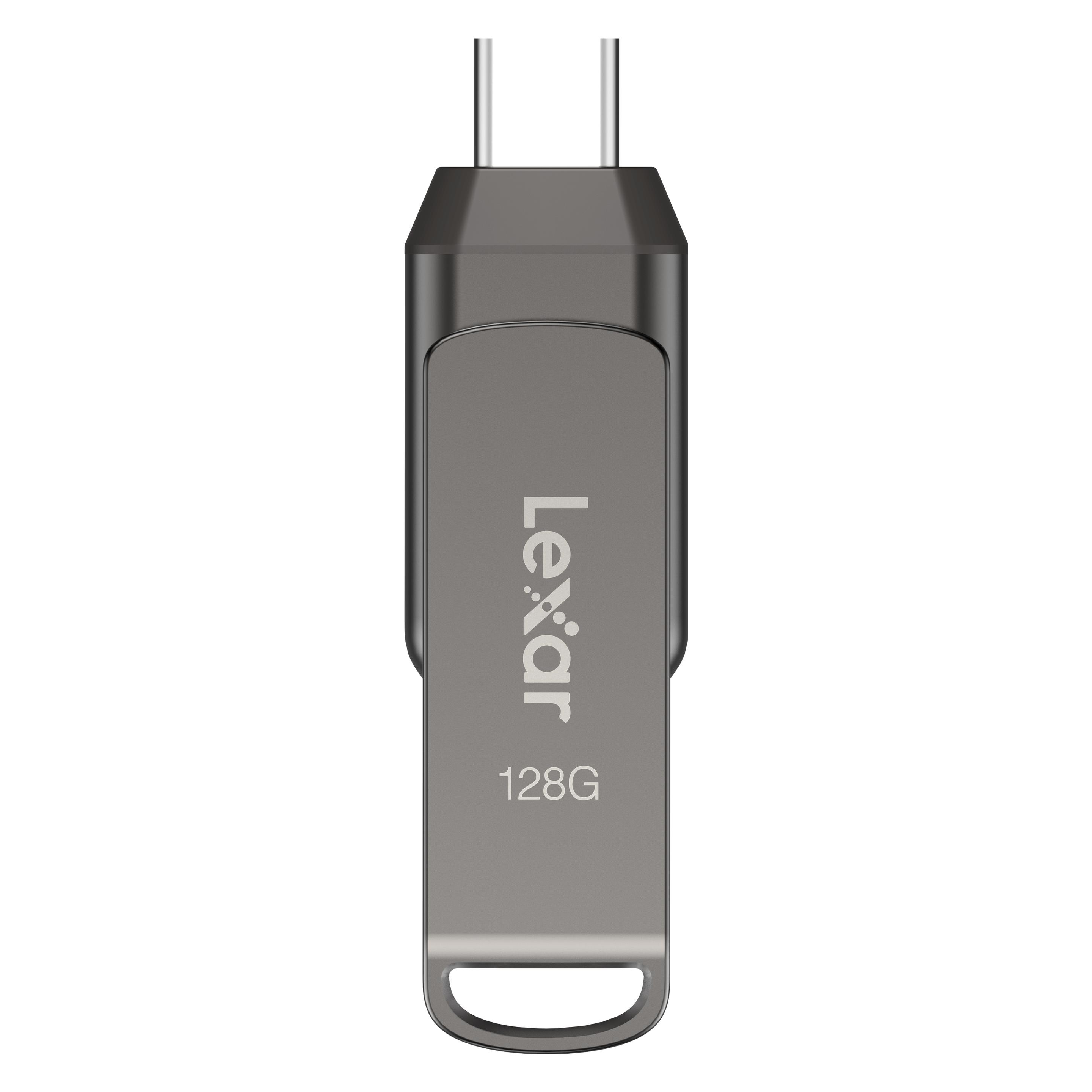 Lexar JumpDrive Dual Drive D400 (128 GB, USB-A, USB-C) (LJDD400128G-BNQNG)