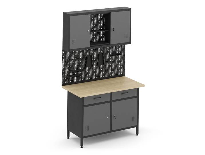 Werkstatt Set 4-teilig 120 cm