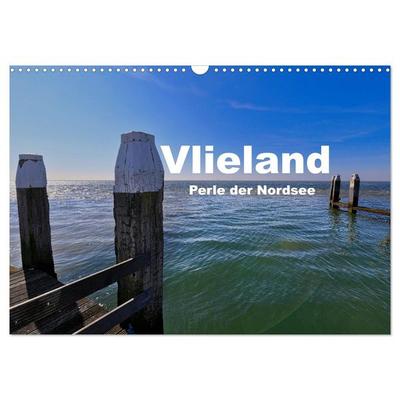Vlieland Perle an der Nordsee (Wandkalender 2026 DIN A3 quer), CALVENDO Monatskalender