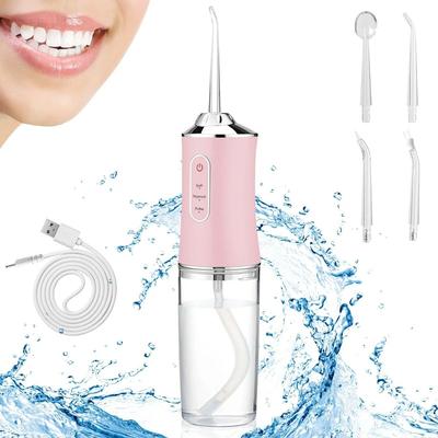 Uplift Essentials Hydro Pulse Portable Oral Irrigator pink