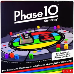 Mattel Games Phase 10 Strategy (Deutsch, Französisch, Italienisch, 2 - 4 Spieler)