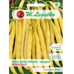 Gewöhnliche Buschbohne, gelbschalig, Berggold – frühreif