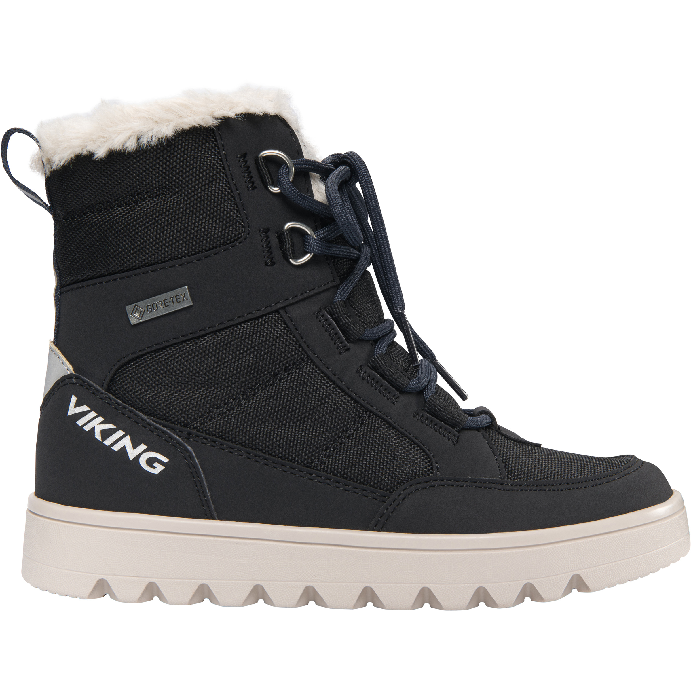 Viking Fleek Warm GTX Zip Kinder Winterschuhe & Winterstiefel schwarz Größe 30 Lifestyle | Rodeln Wasserdicht