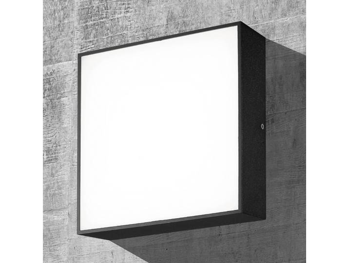 CMD LED Aussenwandleuchte 9024, schwarz, Aluminium, Modern, LED Wandleuchte außen