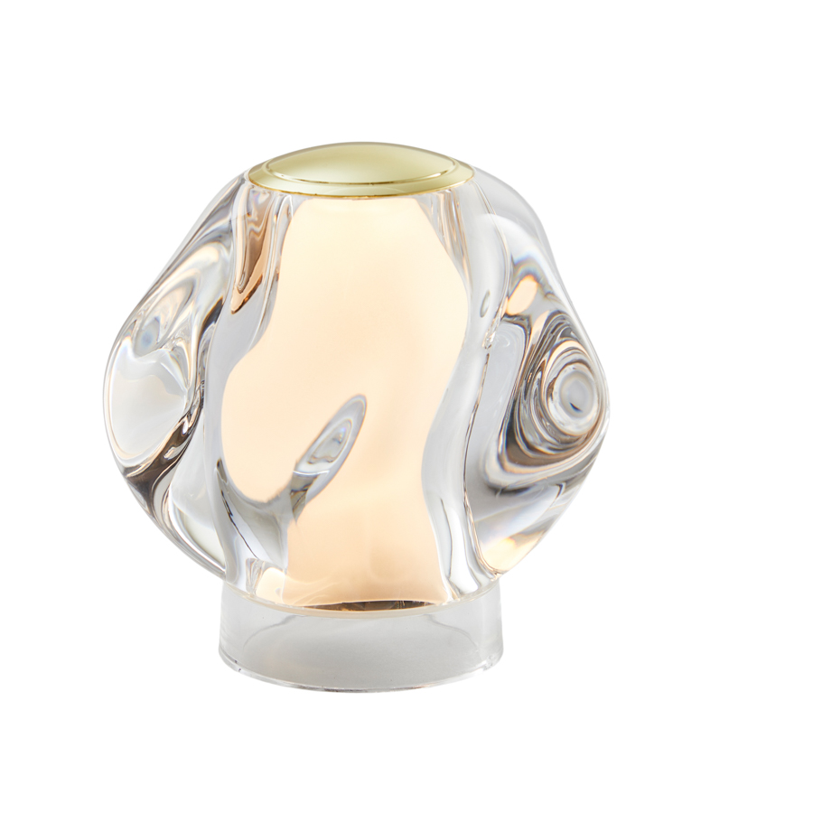 LOOM Design LED-Akku Tischleuchte ICE BALL Gold 856-111 5712802226490