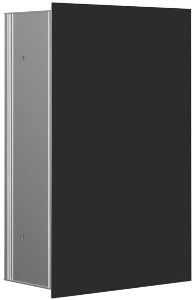 Emco asis 2.0 Unterputz-Abfallsammler-Modul 975328502 316x497mm, mit Glasfront, Glasfront, schwarz matt