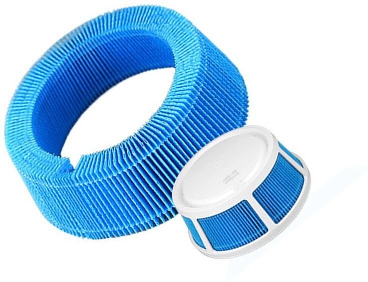 INF Ersatzfilter für Luftreiniger, Antibakterielles Vlies, Blau – kompatibel mit Xiaomi Mi Air Purifier 2 Lite