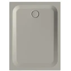 Bette BetteUltra Duschwanne 1260-416PLUS 120x90x3,5cm, Glasur, stone