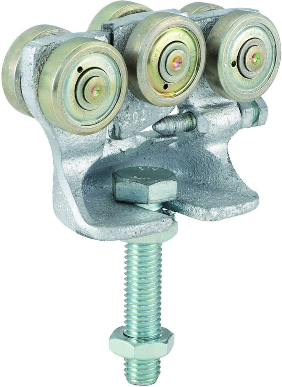HELM Rollapparat 391,doppelp.,z. Einhängen für Prof.-Nr.300, Durchmesser 28, 100kg,L 90 (039220)