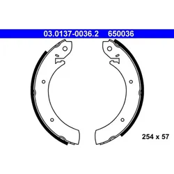 Bremsbackensatz ATE 03.0137-0036.2 für Ford Renault Hyundai Granada Turnier H100