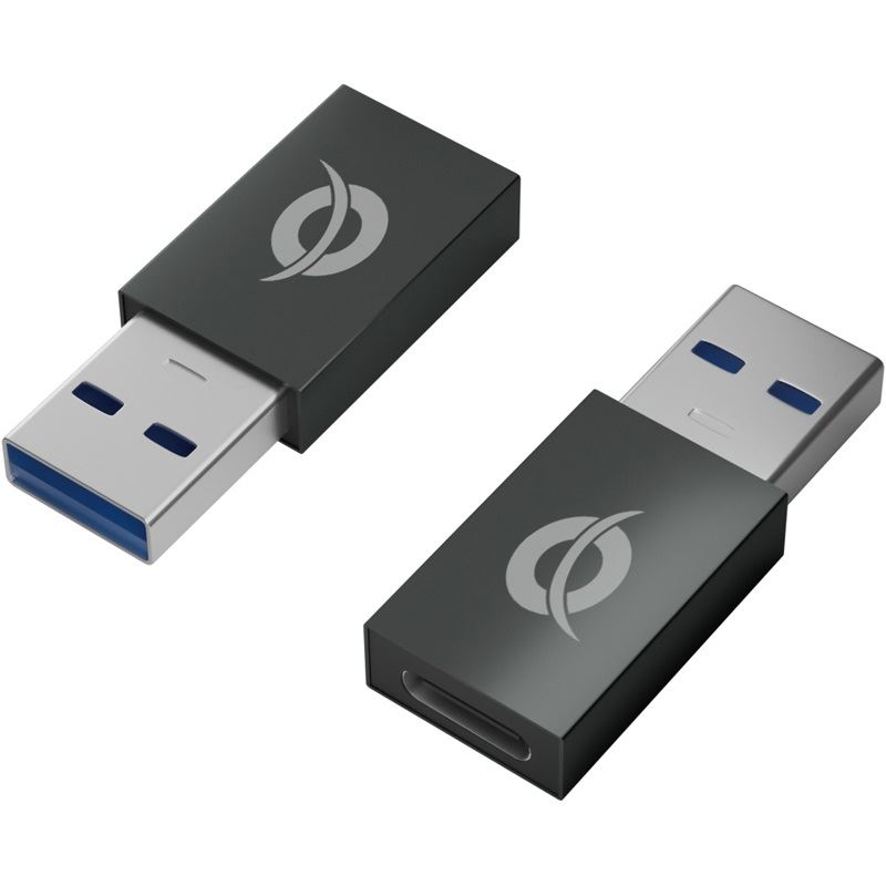 Conceptronic Adapter USB3.0-> USB-C 2er-Pack sw