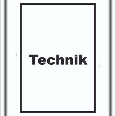 HB-Druck Technik Schild mit Text Hauswirtschaftsraum hochkant A3 (297x420mm)