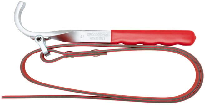 Gedore red Clé à sangle, Ø 200 mm, bande tissée 15 mm, en acier chrome-vanadium (3301467)