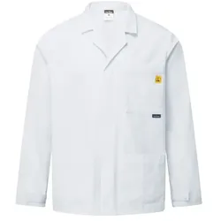 ESD Antistatik Laborjacke "AS18" - XL - Weiß