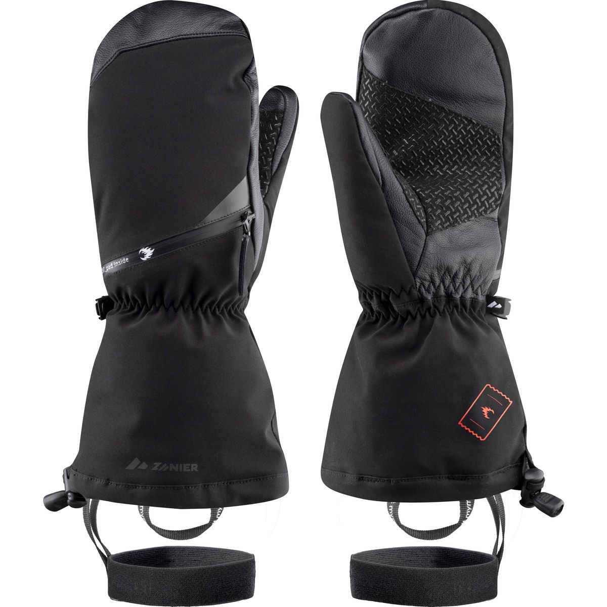 Zanier Heat PADS.GTX Mitten schwarz (2000) 7 30774-2000-7
