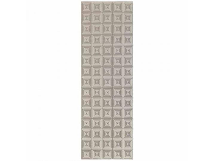 Tapis salon 120x170cm crème géométrique
