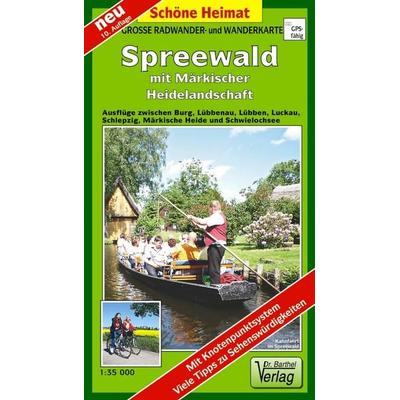 Große Radwander- und Wanderkarte Spreewald mit Märkischer Heidelandschaft, Sonstige von Verlag Barthel, Barthel, A, 978-3-89591-026-5
