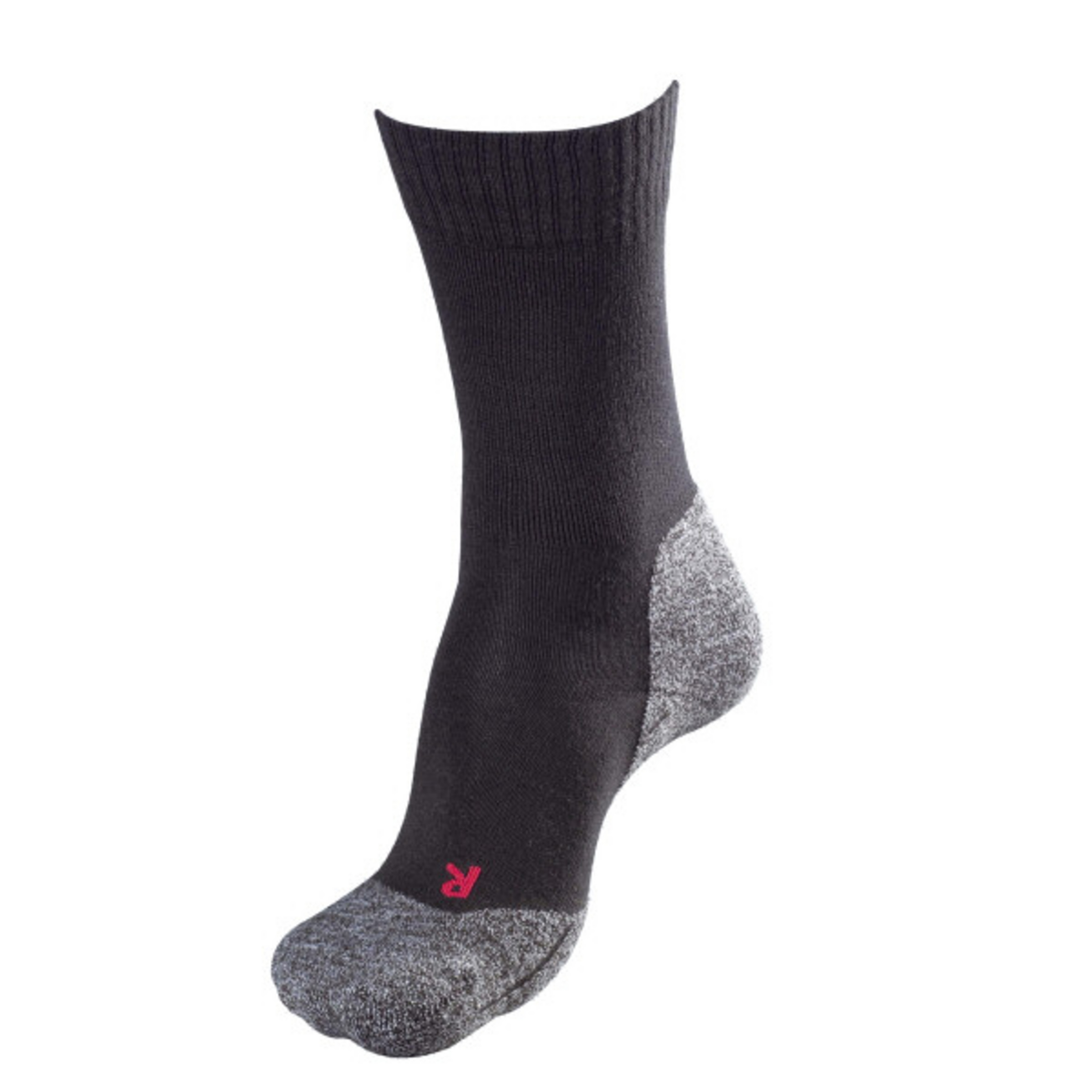Falke TK2 Herren Wandersocken schwarz Größe 44 Camping Widerstandsfähig Merinowolle
