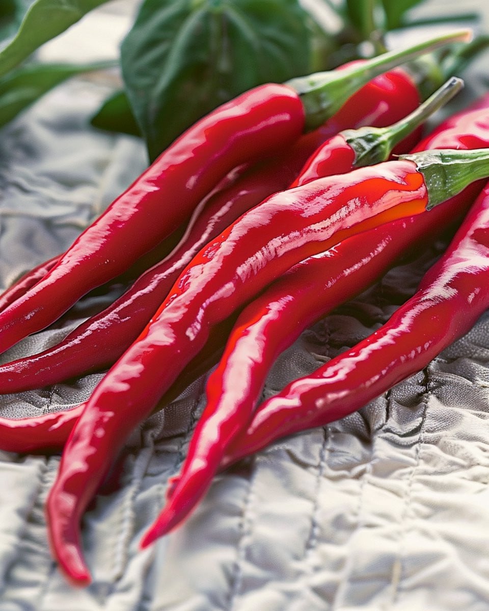 Cayennepeper Zaden Capsicum Annuum Lange Rode Peper Eenjarig