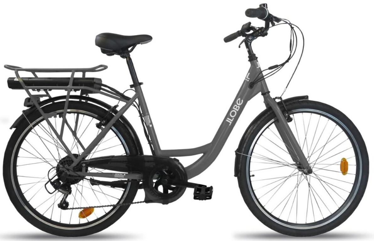 LLOBE City E-Bike 26" Mando, anthrazit,