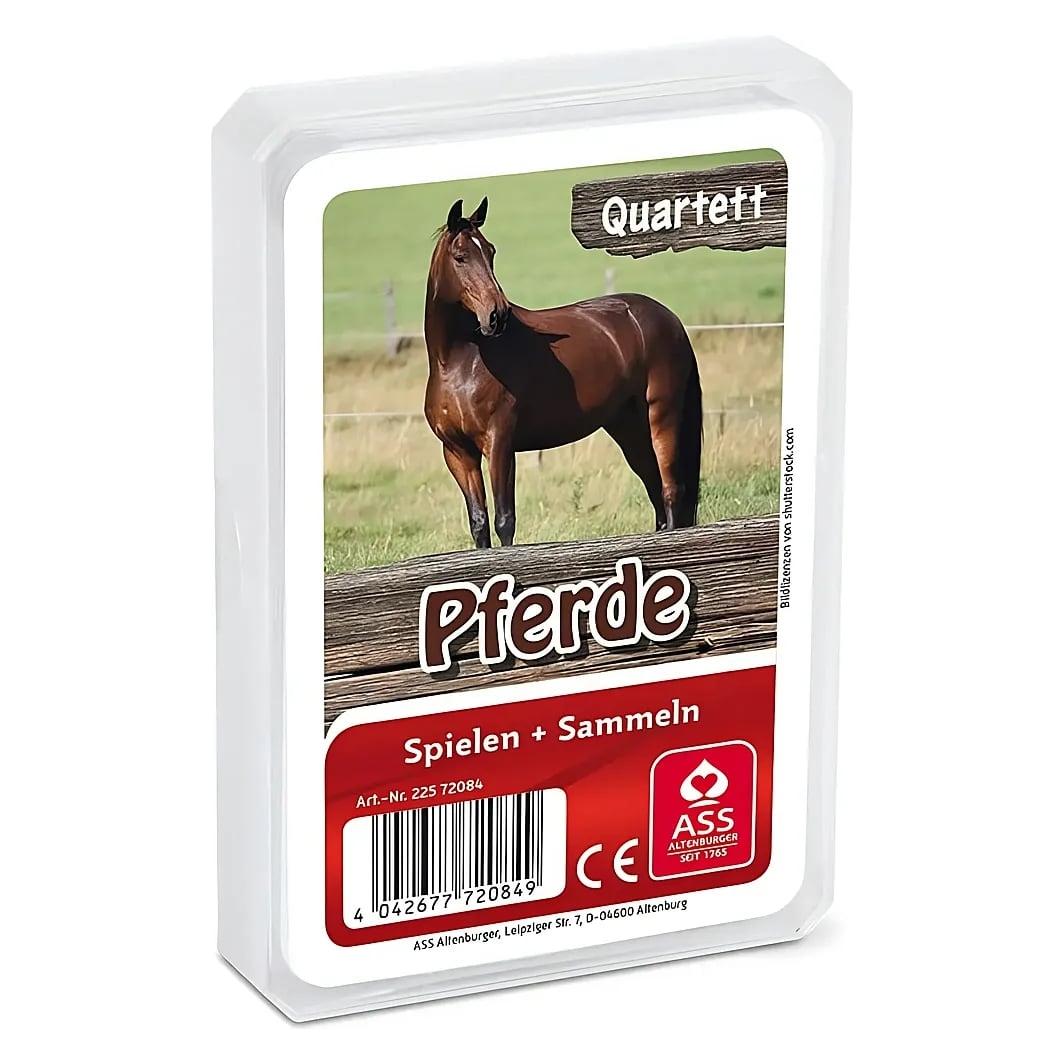 ASS Altenburg 22572084 - Quartett - Pferde (DE-Ausgabe) (Deutsch, 2 - 4 Spieler) (22572084)