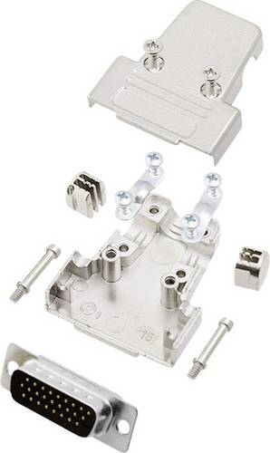 Encitech TRI-M-15-HDP26-K 6355-0058-02 D-SUB Stiftleisten-Set 180° Polzahl: 26 Lötkelch 1 Set