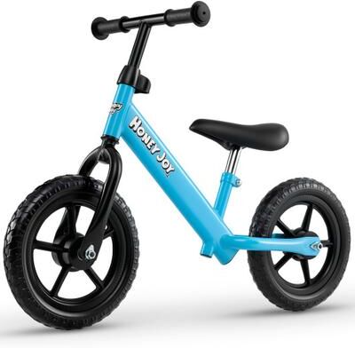 Costway Lightweight Toddler Balance Bike No Pedal Training Bicycle-Blue